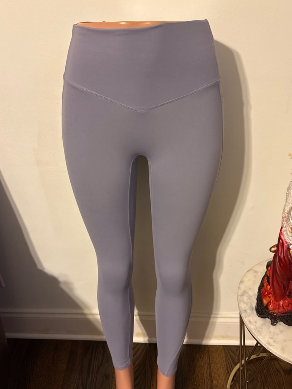 HALARA High-Waisted Lavender Gray Active Leggings
